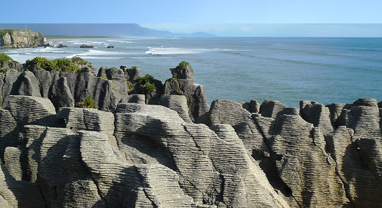 Pancake Rocks: Nova Zelândia de moto