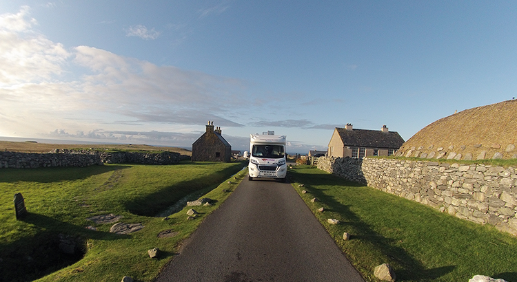 Escócia de Motorhome